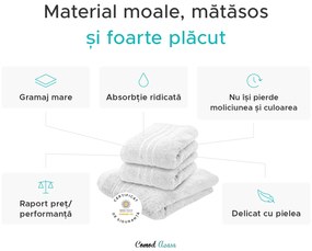 Prosop de maini Classic 50 x 100 cm mov, 100% bumbac