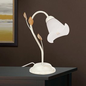 Veioza/Lampa de masa design elegant SISI ivory-gold