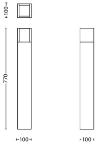 Lampă LED de exterior MYGARDEN ARBOUR 1xLED/6W/230V IP44 Philips 16463/93/P3