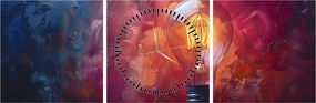 Tablou - Ideea (cu ceas) (90x30 cm)