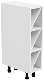 Raft inferior de bucatarie D20W Aurellia (alb lucios). 1015744
