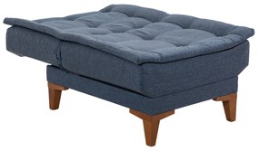 Set canapea fotoliu Syrma Tkm (albastru închis). 1087986