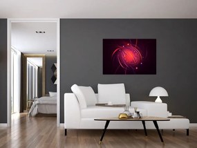 Tabloul modern cu abstacțiune (90x60 cm)