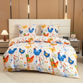 Lenjerie de pat din microfibra HENRIETTA colorata Dimensiune lenjerie de pat: 70 x 90 cm | 140 x 220 cm