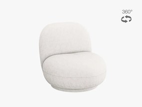Fotoliu rotativ Chuck chenille L77 cm