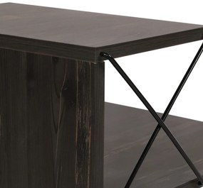 Măsuță de noptieră Cross Dark Brown