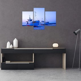 Tablou - Debarcarea în amurg (90x60 cm)