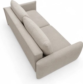 Canapea extensibilă Calma - material tricotat bej Curio 09