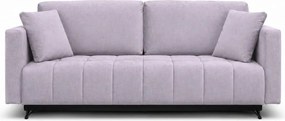 Canapea extensibila ALDO 3L, stofa catifelata mov lila - Monolith 62,