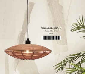 Lustra/Pendul eco din ratan Tanami disc S, nat