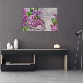 Tablou - Flori de liliac (90x60 cm)
