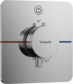 Baterie dus termostatata incastrata Hansgrohe ShowerSelect Comfort Q 1 functie