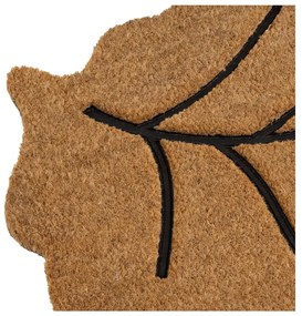 Covoraș de intrare din fibre de nucă de cocos 45x75 cm Leaf – Casa Selección