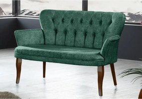 Canapea 2 persoane verde Homs textil