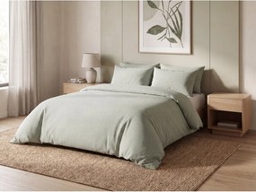 Lenjerie de pat din bumbac LINIE GREEN verde Dimensiune lenjerie de pat: 70 x 90 cm | 140 x 200 cm