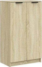 vidaXL Pantofar, stejar sonoma, 59x35x100,5 cm, lemn compozit