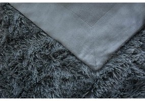 Pătură cu fir lung Jerry Fabrics Riccia griînchis, 150 x 200 cm, 150 x 200 cm