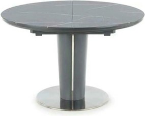 Masa extensibila RICARDO, gri, 120/160x120/76 cm