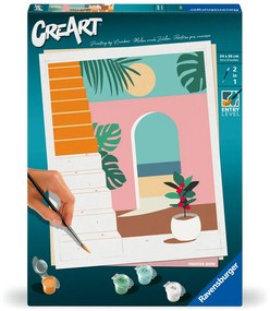 CREART PICTURA PE NUMERE PENTRU ADULTI VIBE DE VACANTA - RAVENSBURGER (RVSPBN25524)