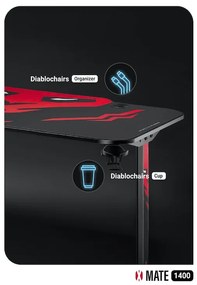 MASĂ DE BIROU DIABLO X-MATE 1400 Diablochairs