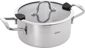 Cratiță cu capac din oțel inoxidabil 1,2 l Venice – Orion