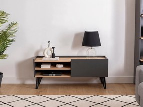 Măsuță laterală Tilata 2 (stejar zafir + antracit) . 1095267