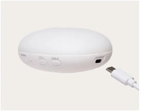 Pluș de îmbrățișat cu sunete și lumină Moonie iepuraș 2.0 powder