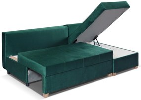 Canapea trei locuri Mike (verde) D. 1025891