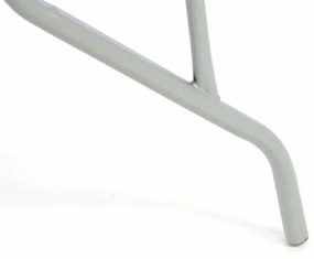 Set de grădină-4 scaune și masă de sticlă-negru