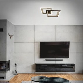 Briloner 3567-017 -LED plafonieră cu dimmer LED/25W/230V 3000-6500K 56,8x48cm+telecomandă
