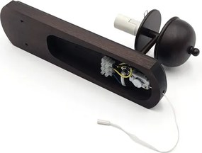 Brilagi - Aplică de perete COTTAGE 1xE14/40W/230V fag