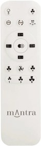 Lustra LED RGB CCT cu ventilator si telecomanda SIBERIA MA-8759