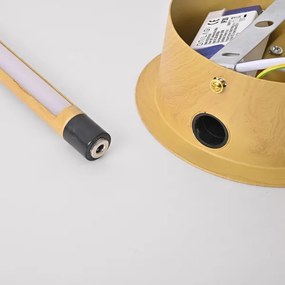 Aplică LED Brilagi LUGO DUE LED/9W/230V decor stejar