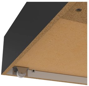 Sertare sub pat negre 2 buc. Naia – Tvilum