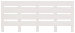 Tablie de pat, alb, 120x3x80 cm, lemn masiv de pin 1, Alb, 120 x 3 x 80 cm