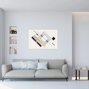 Tablou - Forme geometrice N⁰6 (90x60 cm)
