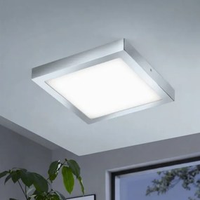 Eglo 33668-LED FUEVA-C Plafonieră LED RGBW reglabilă pentru baie 21W/230V 30x30cm