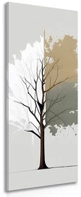 Tablou copac interesant minimalist