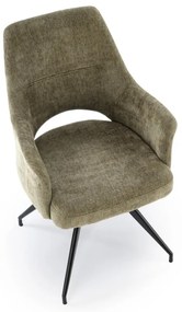 Scaun rotativ K542 stofa olive