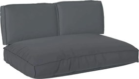 vidaXL Set de perne 3 pcs Antracit Material Oxford