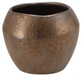 Ghiveci din ceramica bronz AMARAH 18 cm