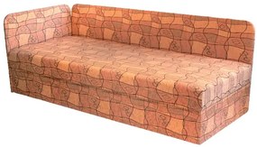 Pat de o persoană (canapea) 80 cm Eda 4/1 (cu saltea sandwhich) (S). 774107