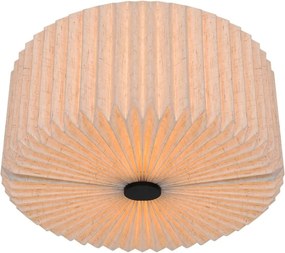 Lustra tavan, Plafoniera moderna cu abajur plisat Vivienne