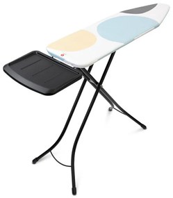 Masa de calcat Brabantia B 1003358, 124x38 cm, 7 pozitii de reglare, Suport generator de abur, PerfectFlow, Multicolor
