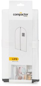 Husă pentru îmbrăcăminte Compactor Suit Bag White, alb