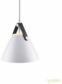 Pendul design nordic STRAP 16 alb 84303001 DFTP