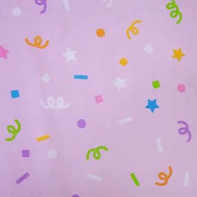 Lenjerie de pat pentru copii roz din bumbac pentru pat de o persoană 140x200 cm Gabby's Dollhouse "Rainbow" – Jerry Fabrics