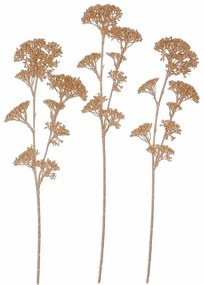 Set de ramuri artificiale Champagne, 3 bucăți, 52cm