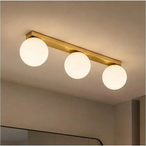 Brilagi - Corp de iluminat tip spot MILO 3xE27/60W/230V, auriu