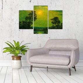 Tablou - Imitator of Ralph Albert Blakelock, Moonlight, reproducere (90x60 cm)